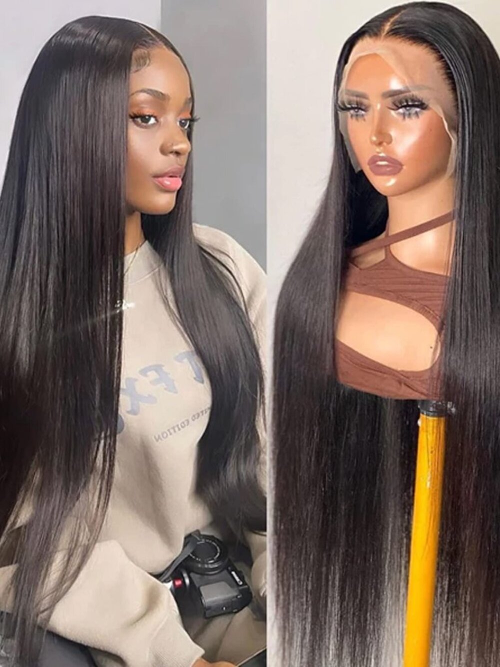 Lace Front Wigs Human Hair 13x4 Straight Hd Transparent Lace Front Wigs For Wome